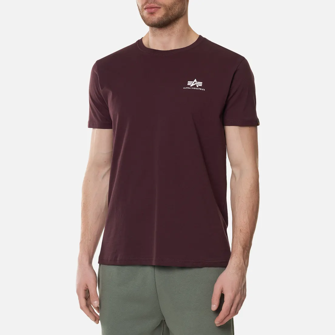 Alpha Industries Мужская футболка Basic Small Logo