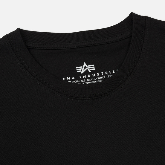 Мужская футболка Alpha Industries Basic Black