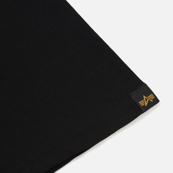 Мужская футболка Alpha Industries Basic Black