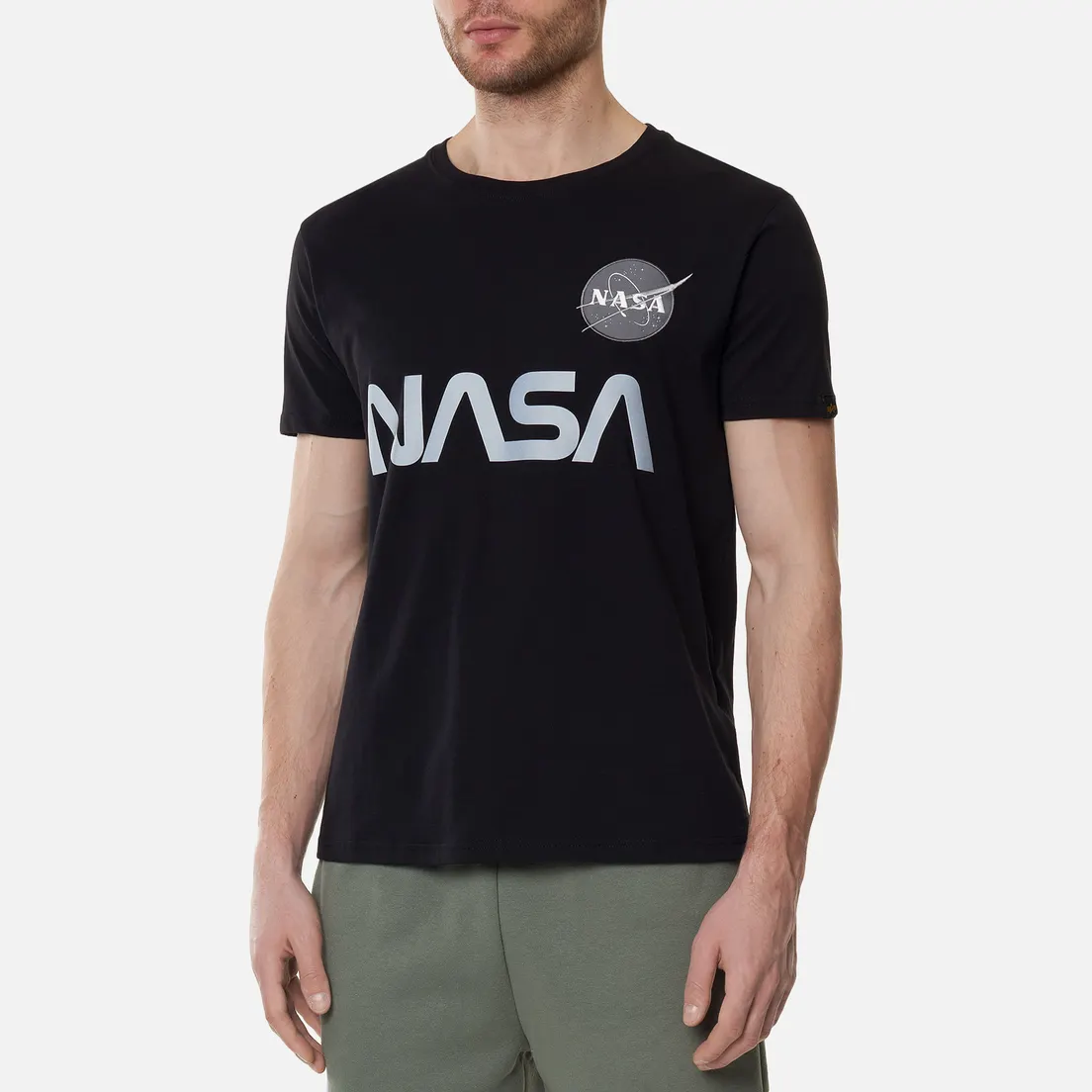 Alpha Industries Мужская футболка NASA Reflective