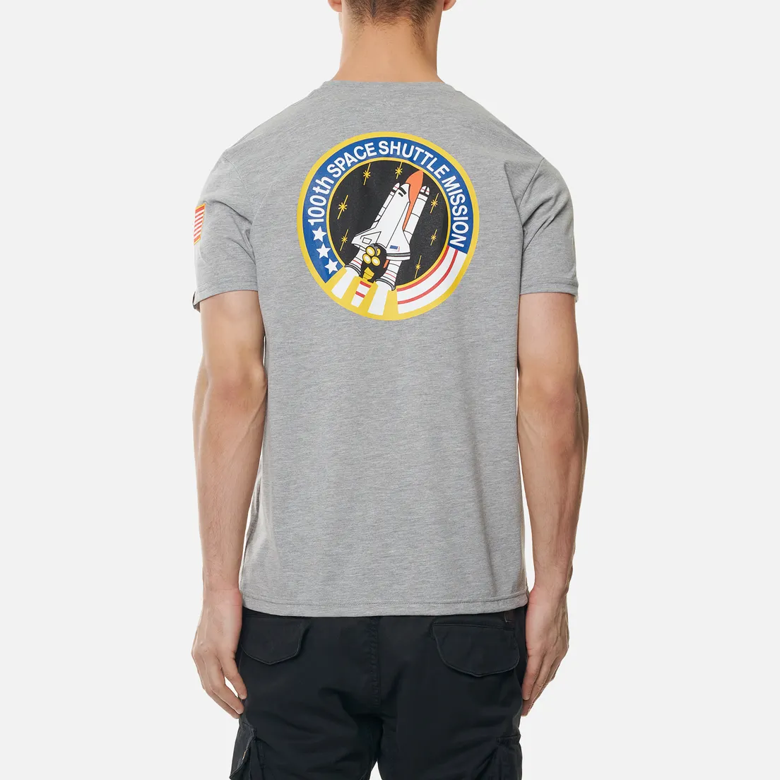 Alpha Industries Мужская футболка NASA Space Shuttle