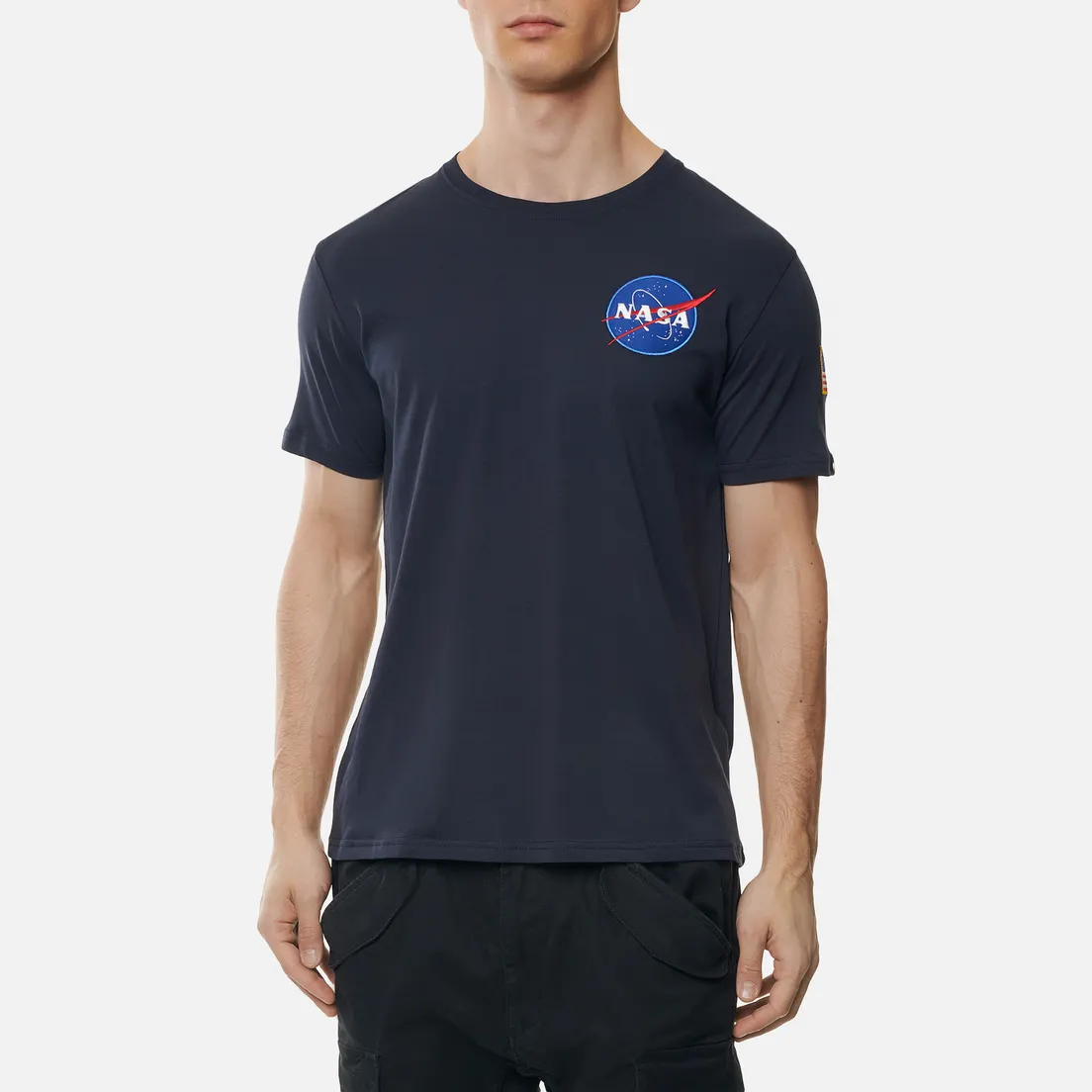 Alpha Industries Мужская футболка NASA Space Shuttle