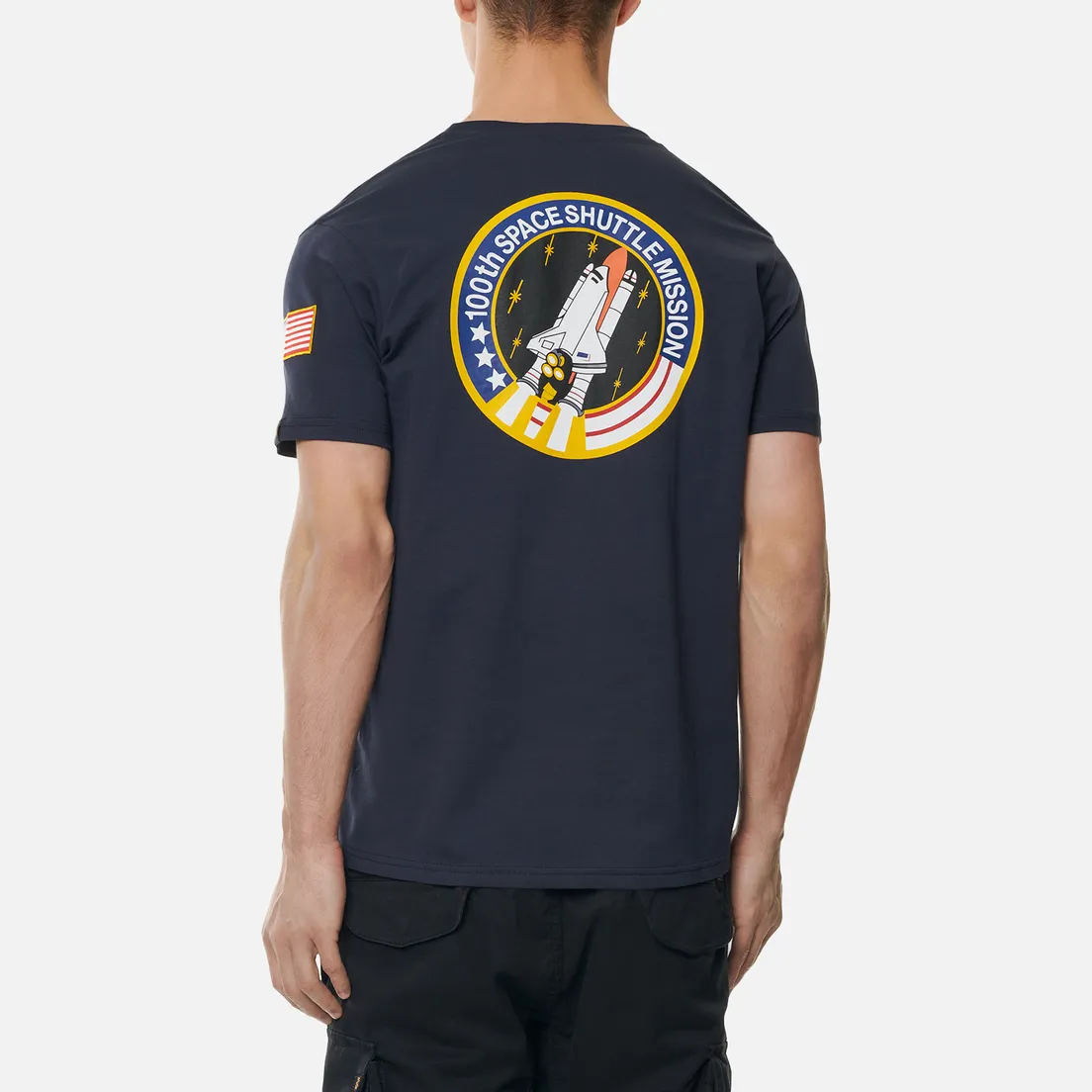 Alpha Industries Мужская футболка NASA Space Shuttle