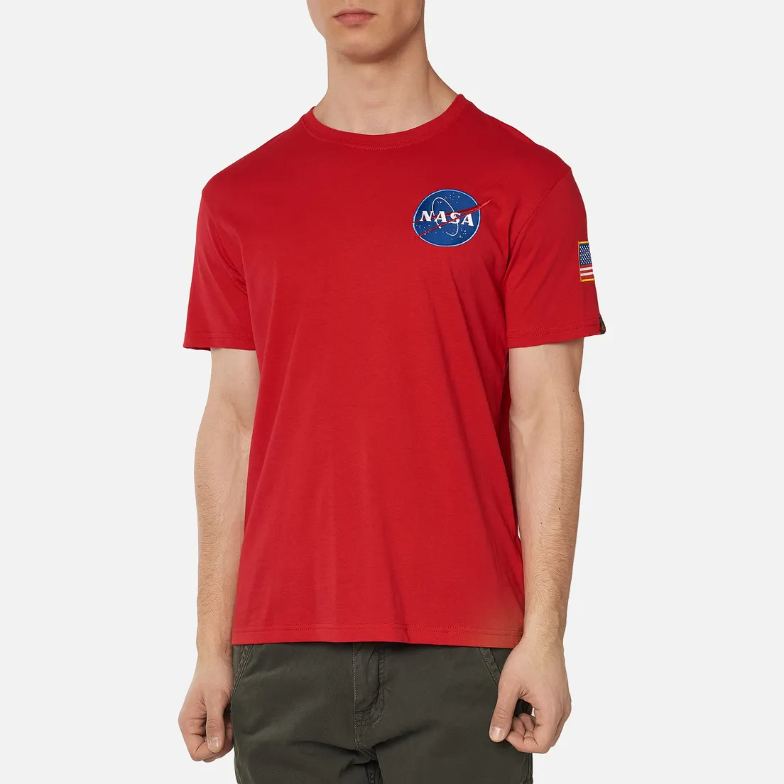Alpha Industries Мужская футболка NASA Space Shuttle