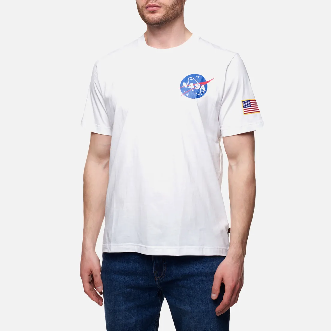 Alpha Industries Мужская футболка NASA Space Shuttle