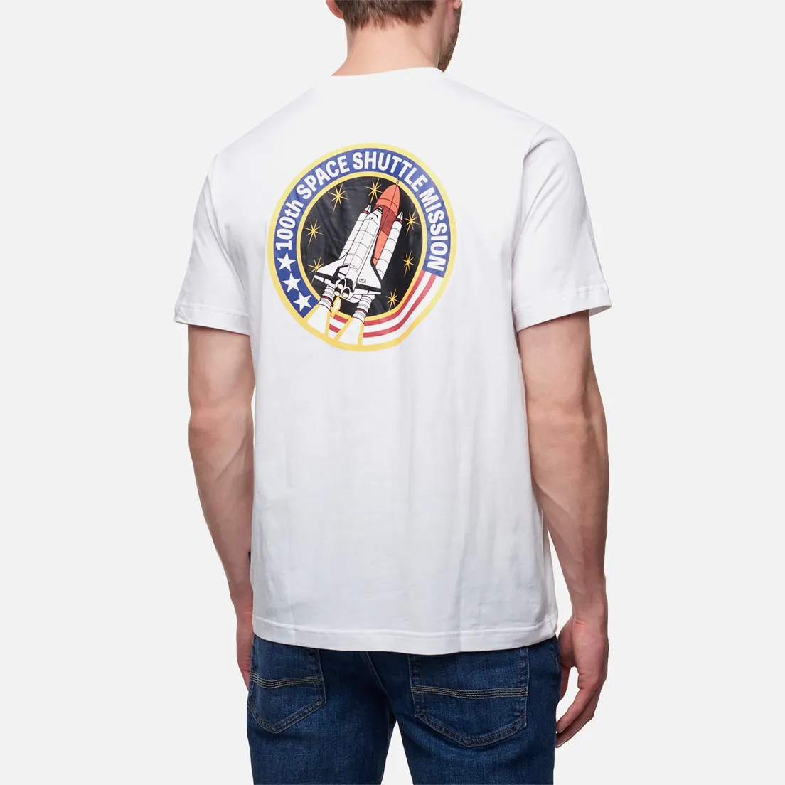 Alpha Industries Мужская футболка NASA Space Shuttle