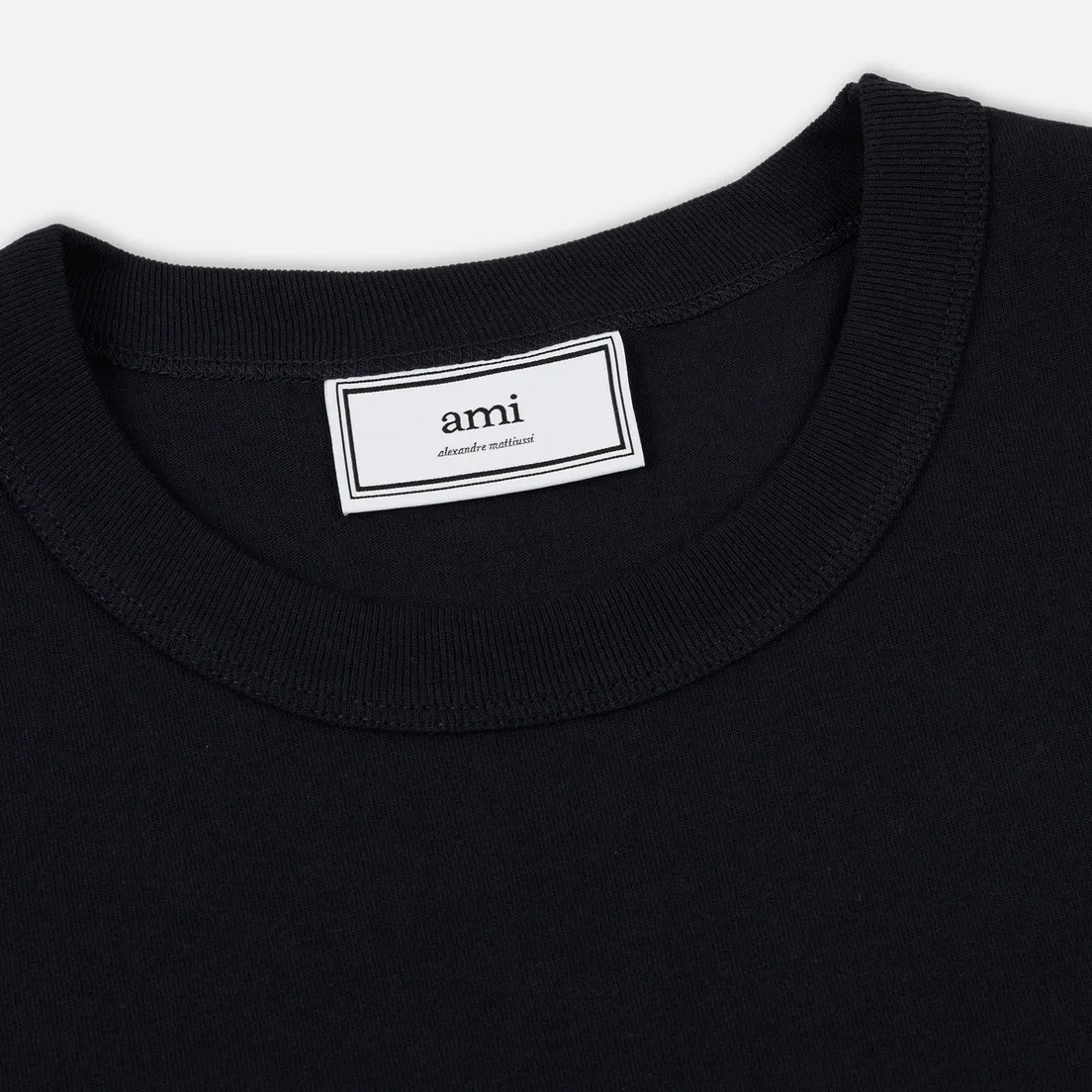 AMI Мужская футболка AMI De Coeur Crew Neck