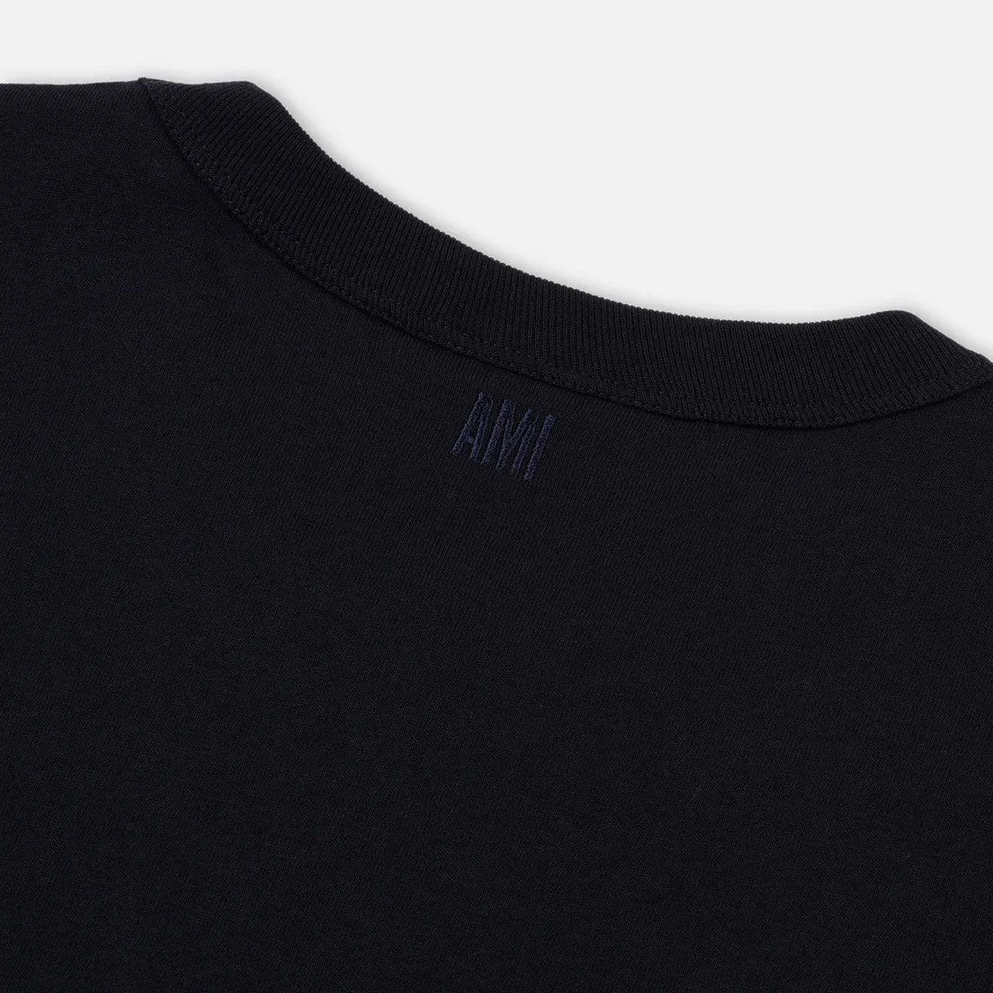AMI Мужская футболка AMI De Coeur Crew Neck