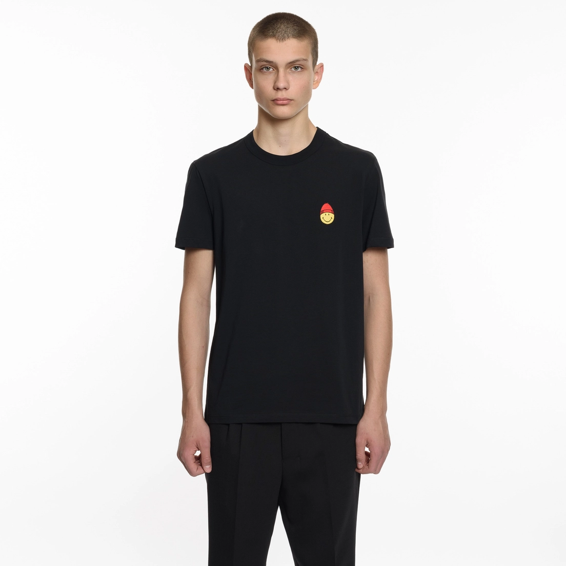 AMI Мужская футболка Patch Smiley