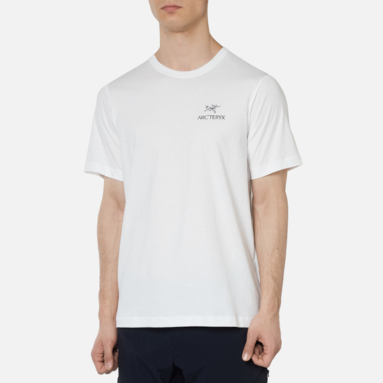 Мужская футболка Arcteryx Emblem SS White