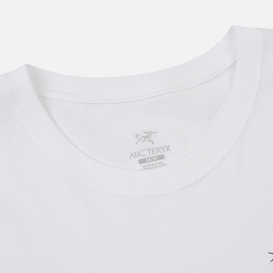 Мужская футболка Arcteryx Emblem SS White