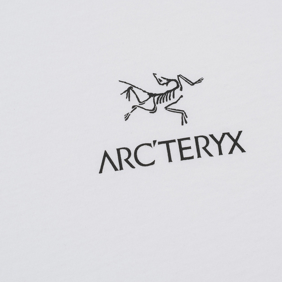 Мужская футболка Arcteryx Emblem SS White