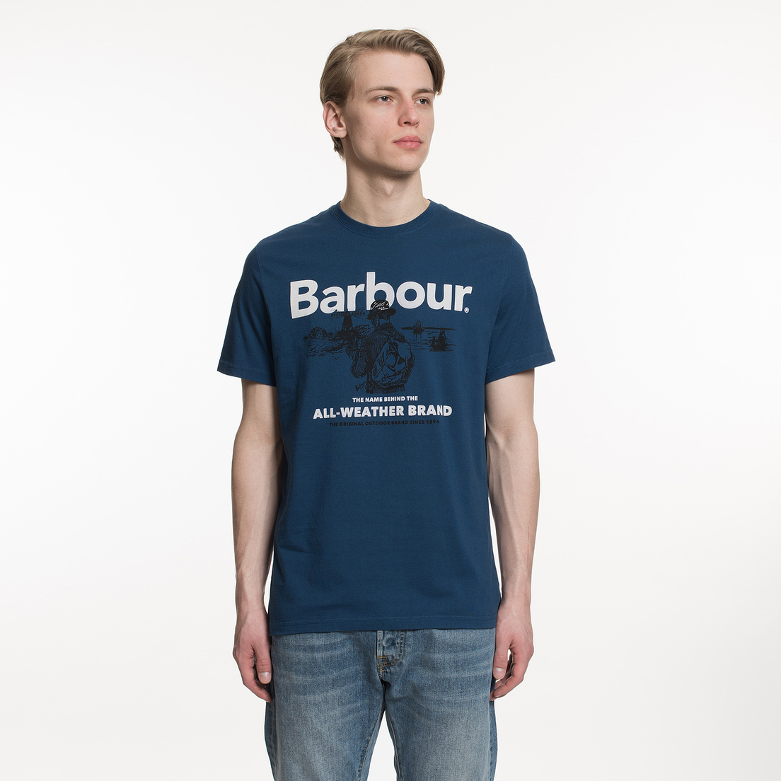 Barbour Мужская футболка All-Weather