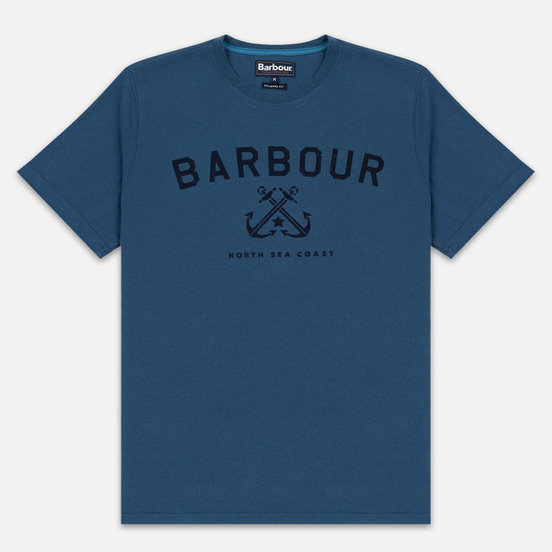 Мужская футболка Barbour Asher Deep Sea