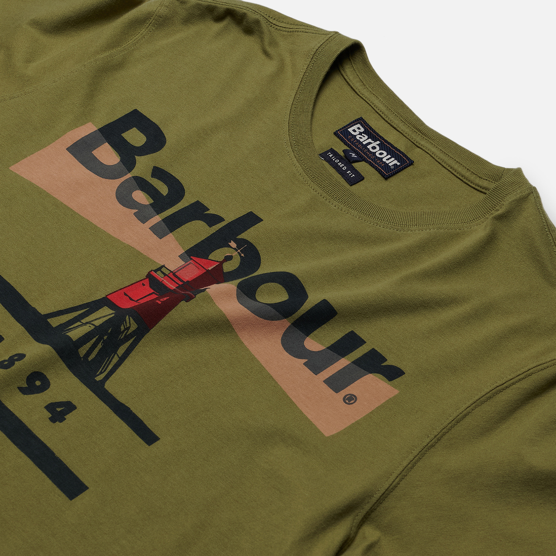 Barbour Мужская футболка Beacon 94