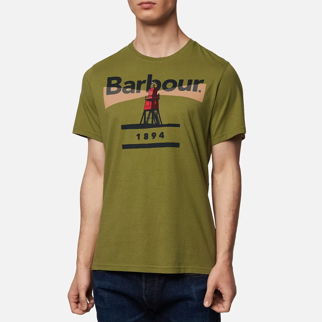 Barbour Мужская футболка Beacon 94