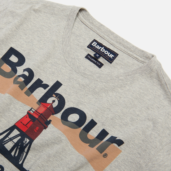 Мужская футболка Barbour Beacon 94 Grey Marl