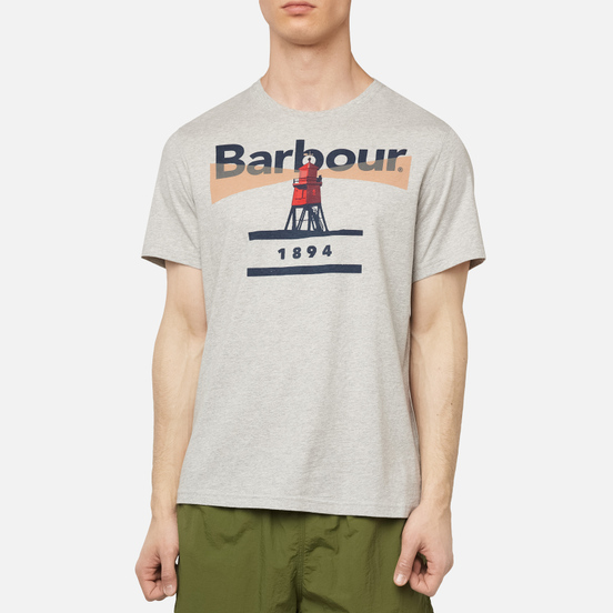 Мужская футболка Barbour Beacon 94 Grey Marl