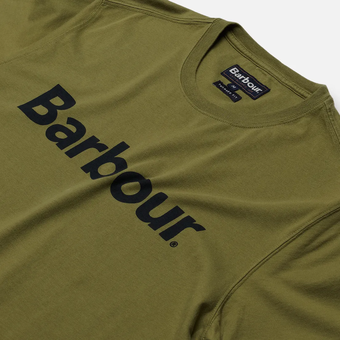 Barbour Мужская футболка Big Printed Logo