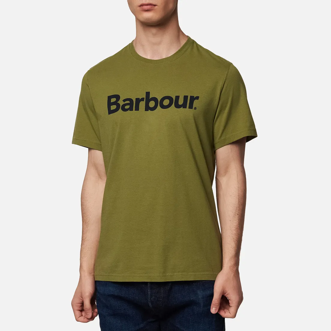 Barbour Мужская футболка Big Printed Logo