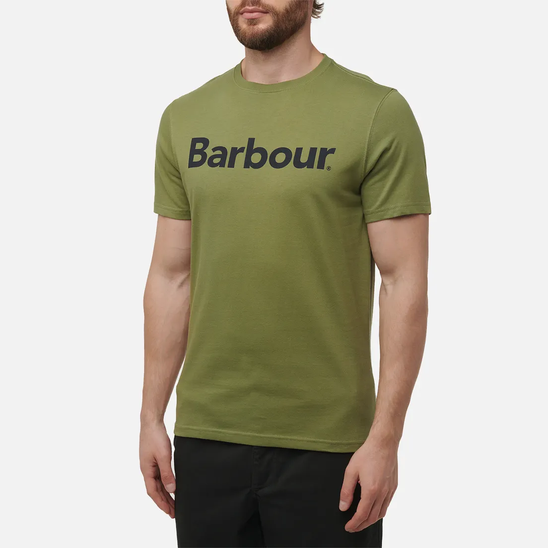 Barbour Мужская футболка Big Printed Logo