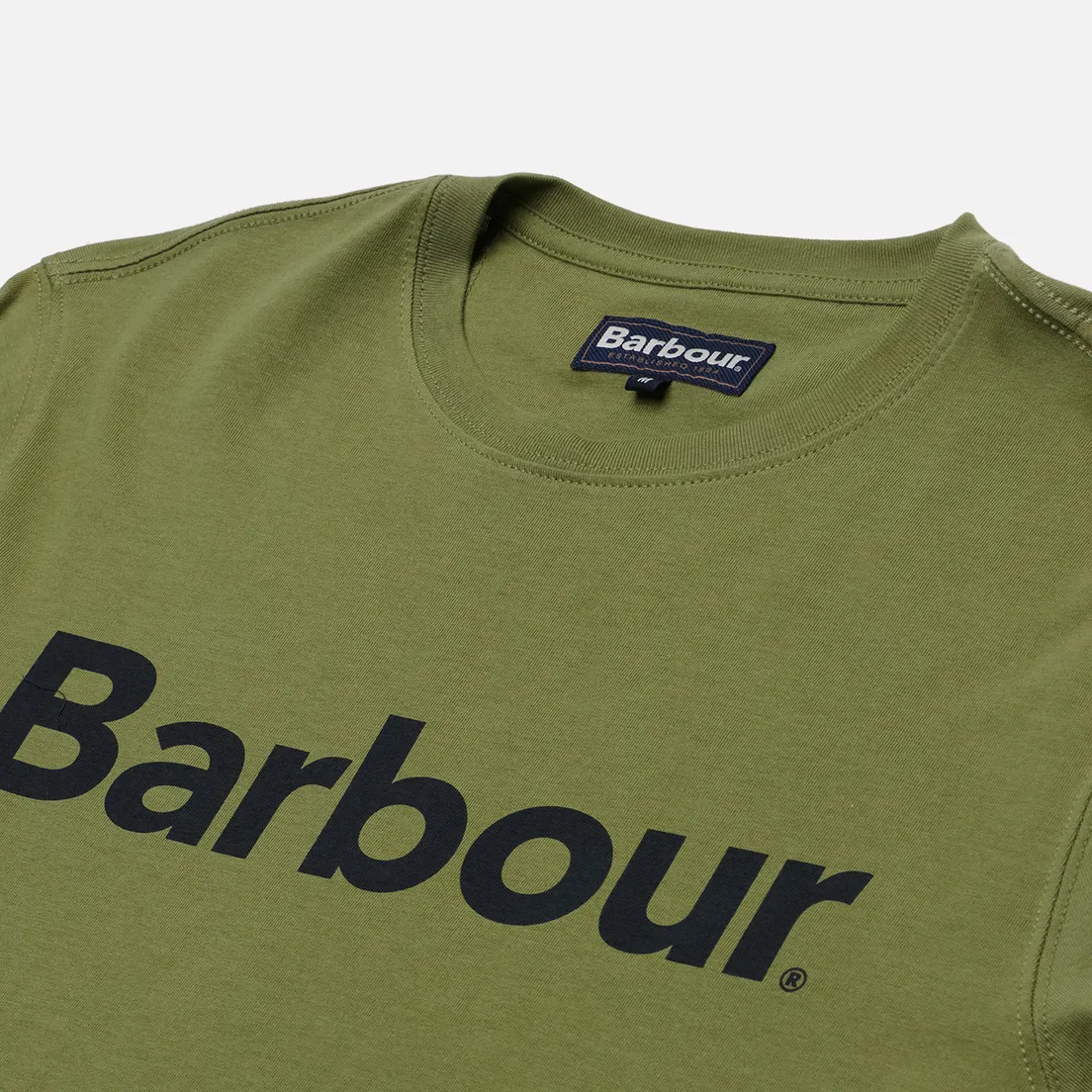 Barbour Мужская футболка Big Printed Logo