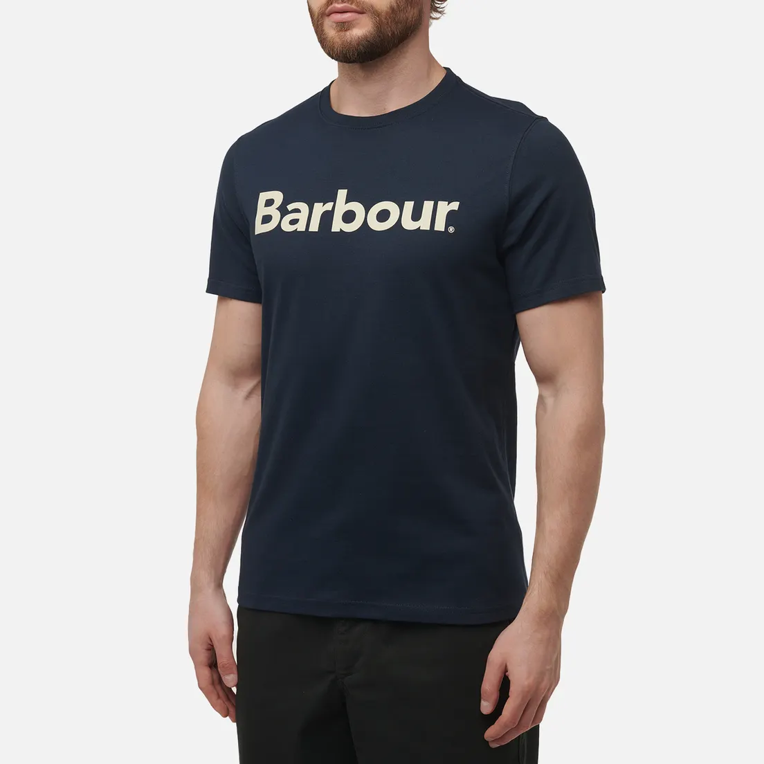 Barbour Мужская футболка Big Printed Logo