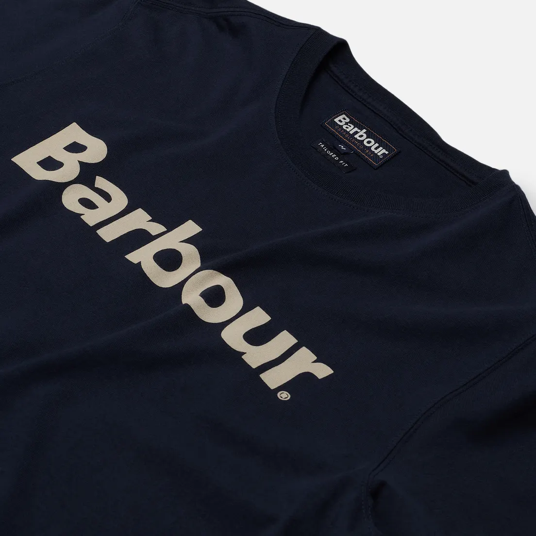 Barbour Мужская футболка Big Printed Logo