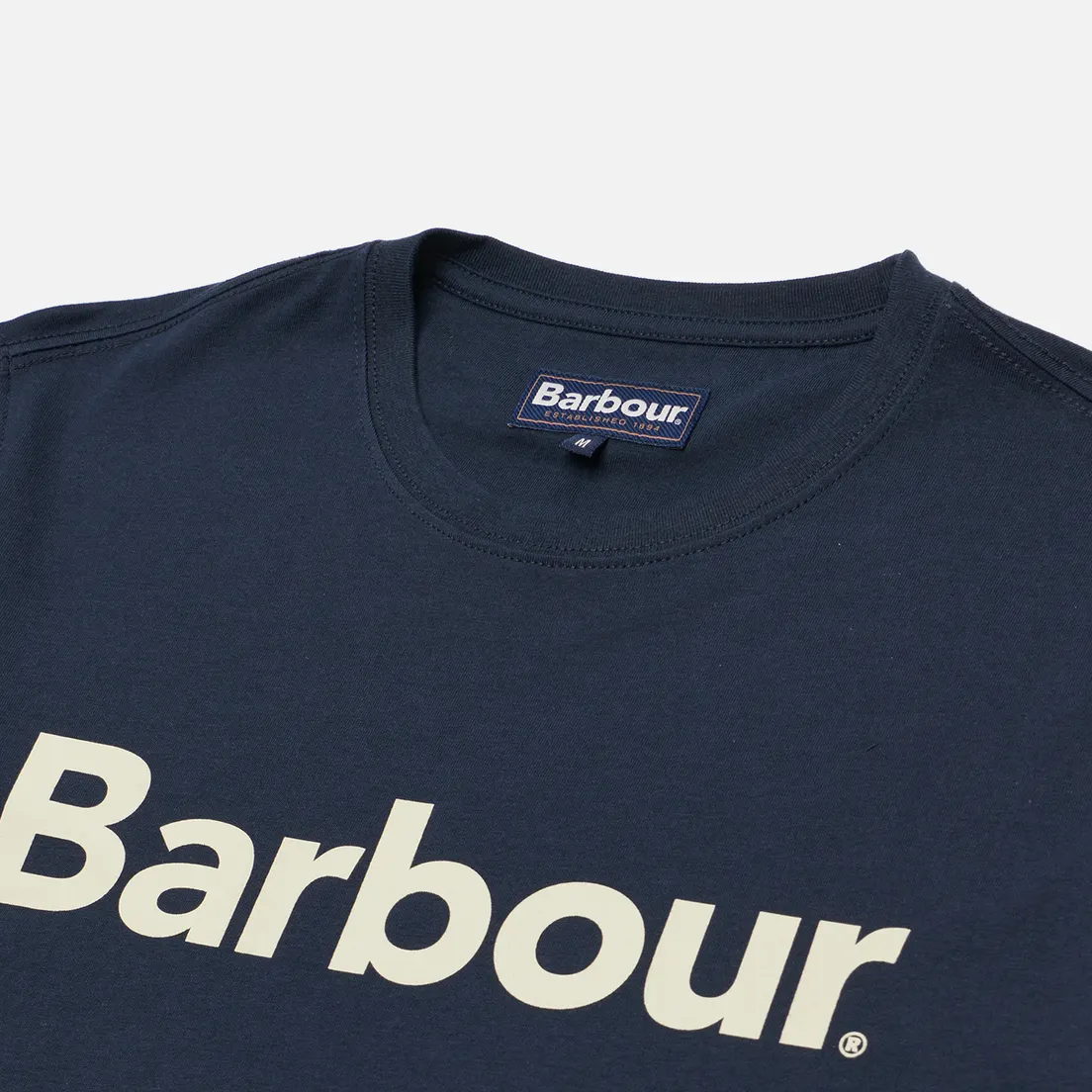 Barbour Мужская футболка Big Printed Logo