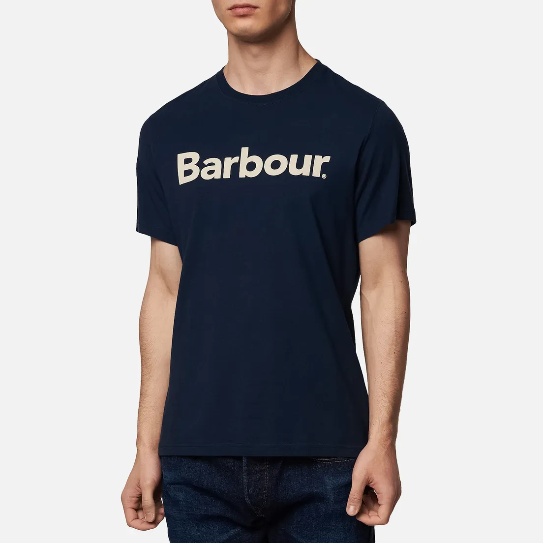Barbour Мужская футболка Big Printed Logo