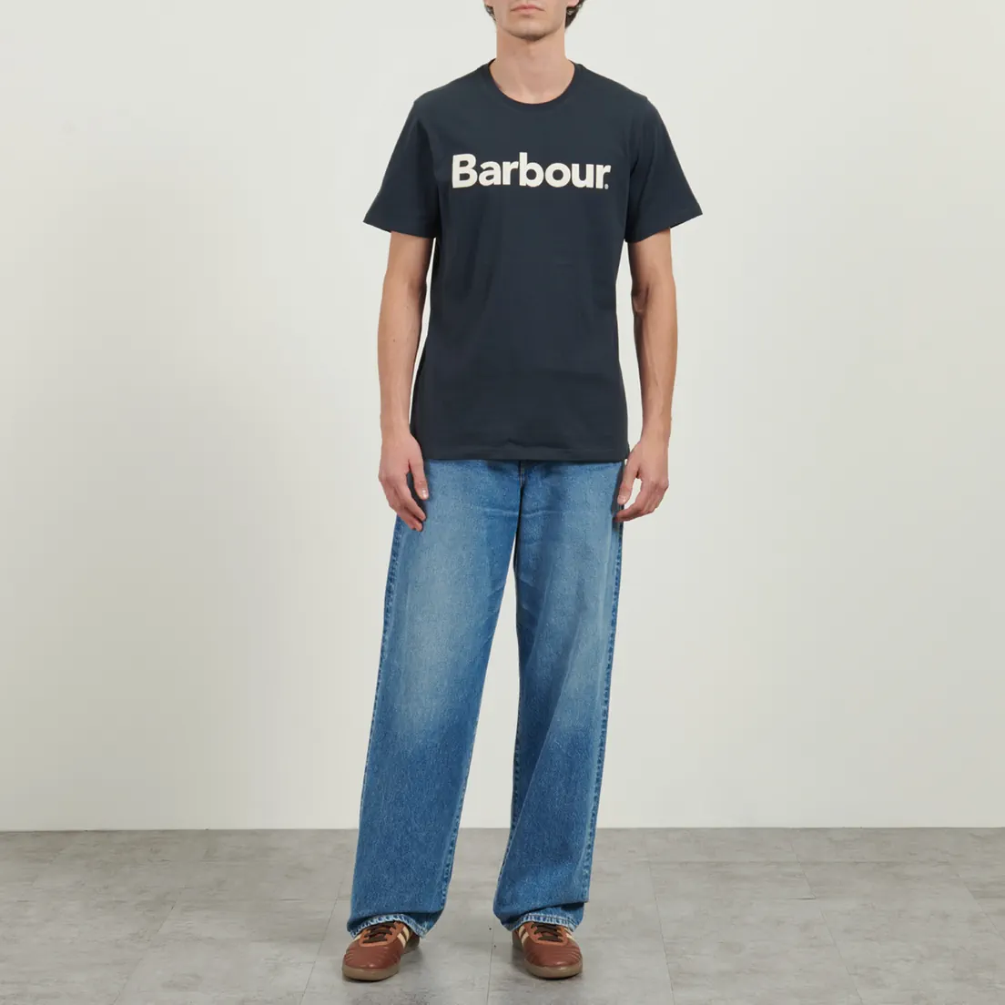 Barbour Мужская футболка Big Printed Logo