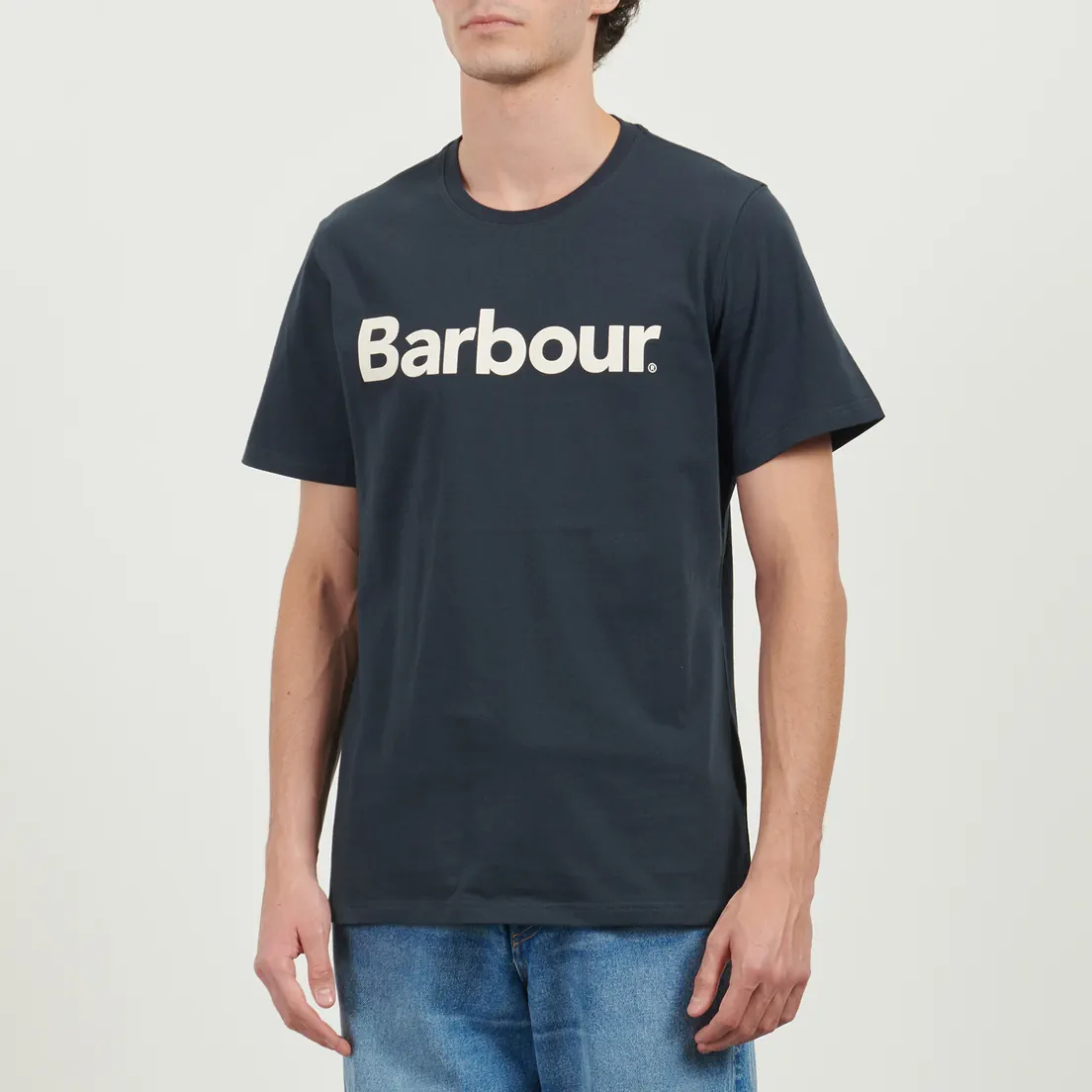Barbour Мужская футболка Big Printed Logo