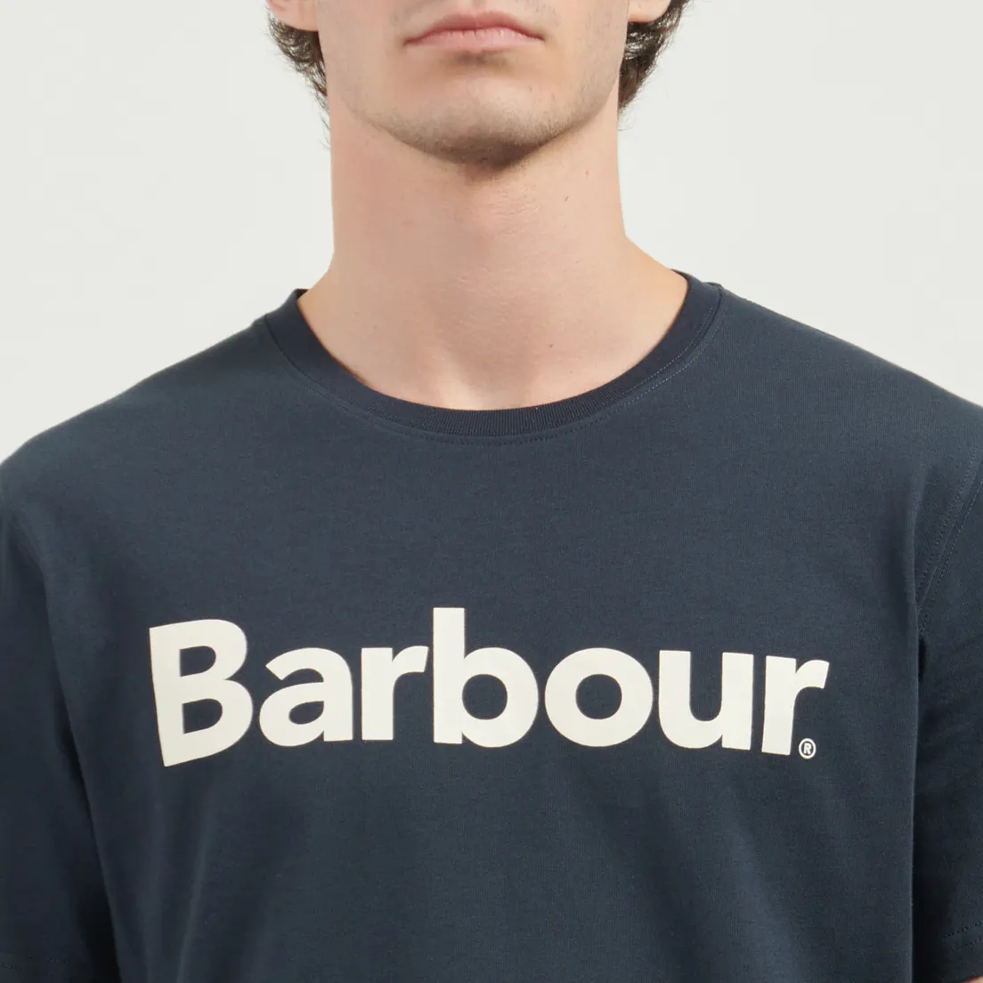 Barbour Мужская футболка Big Printed Logo
