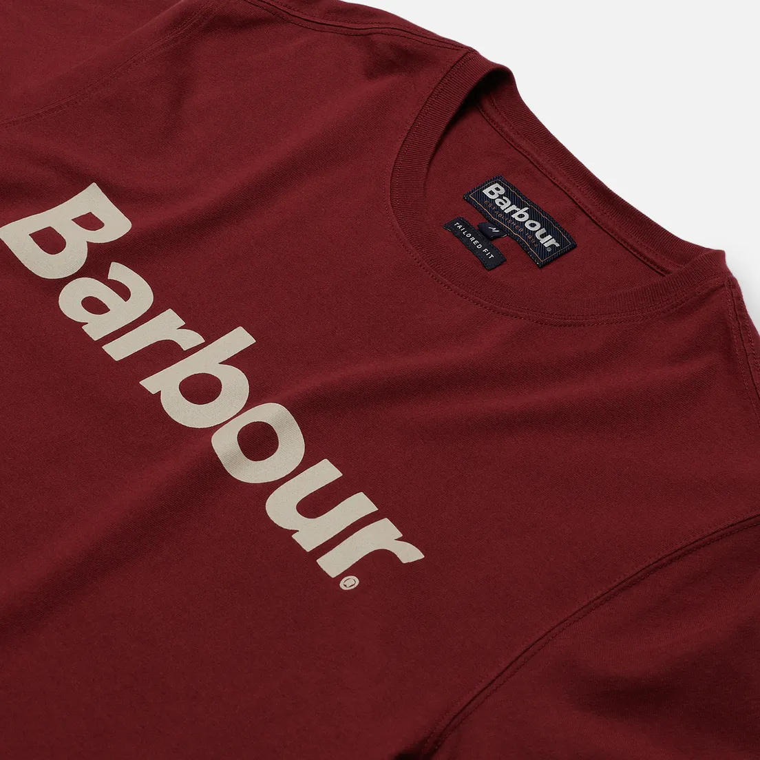 Barbour Мужская футболка Big Printed Logo