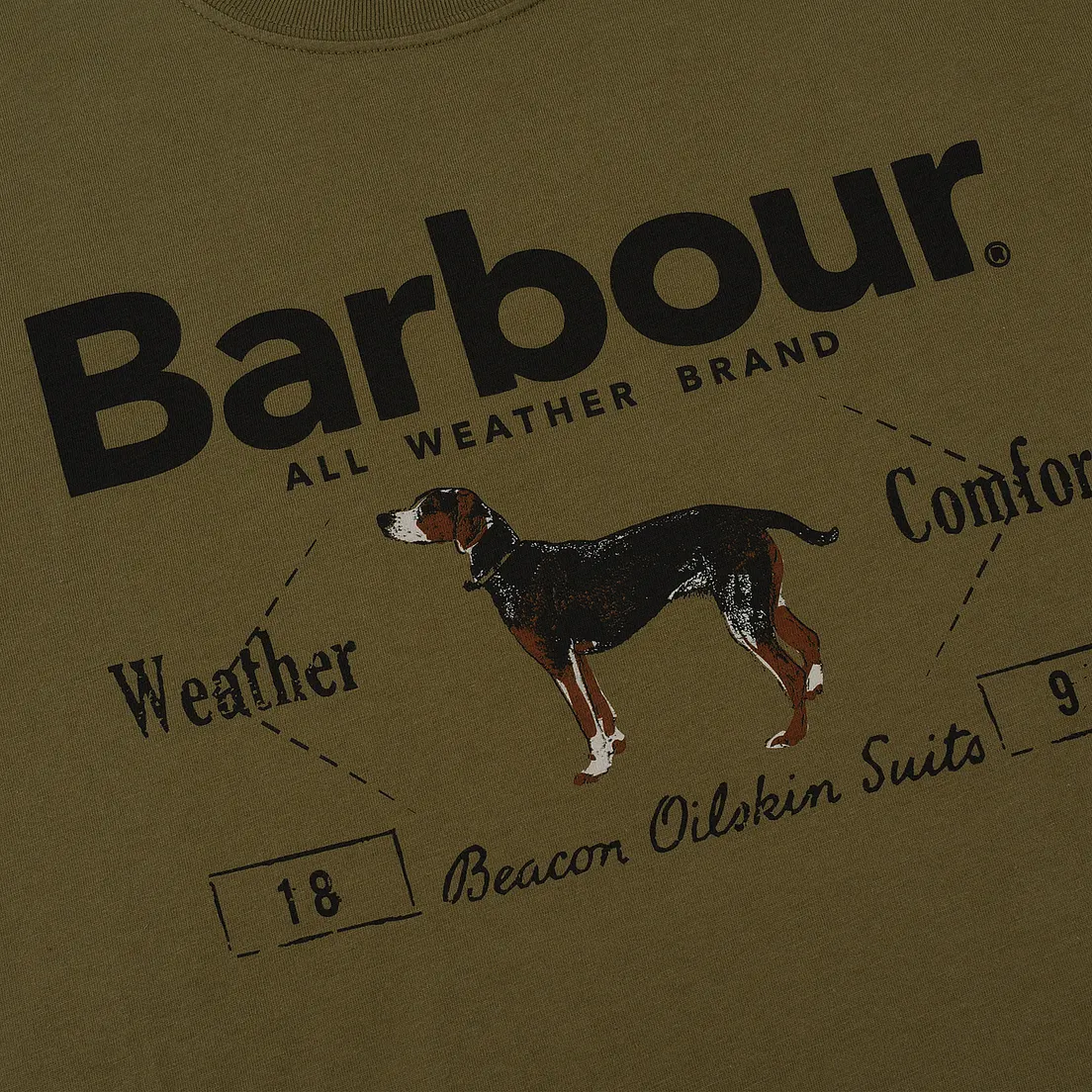 Barbour Мужская футболка Country