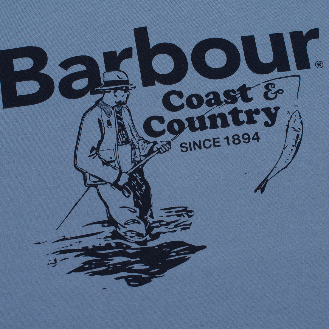 Barbour Мужская футболка Fisherman
