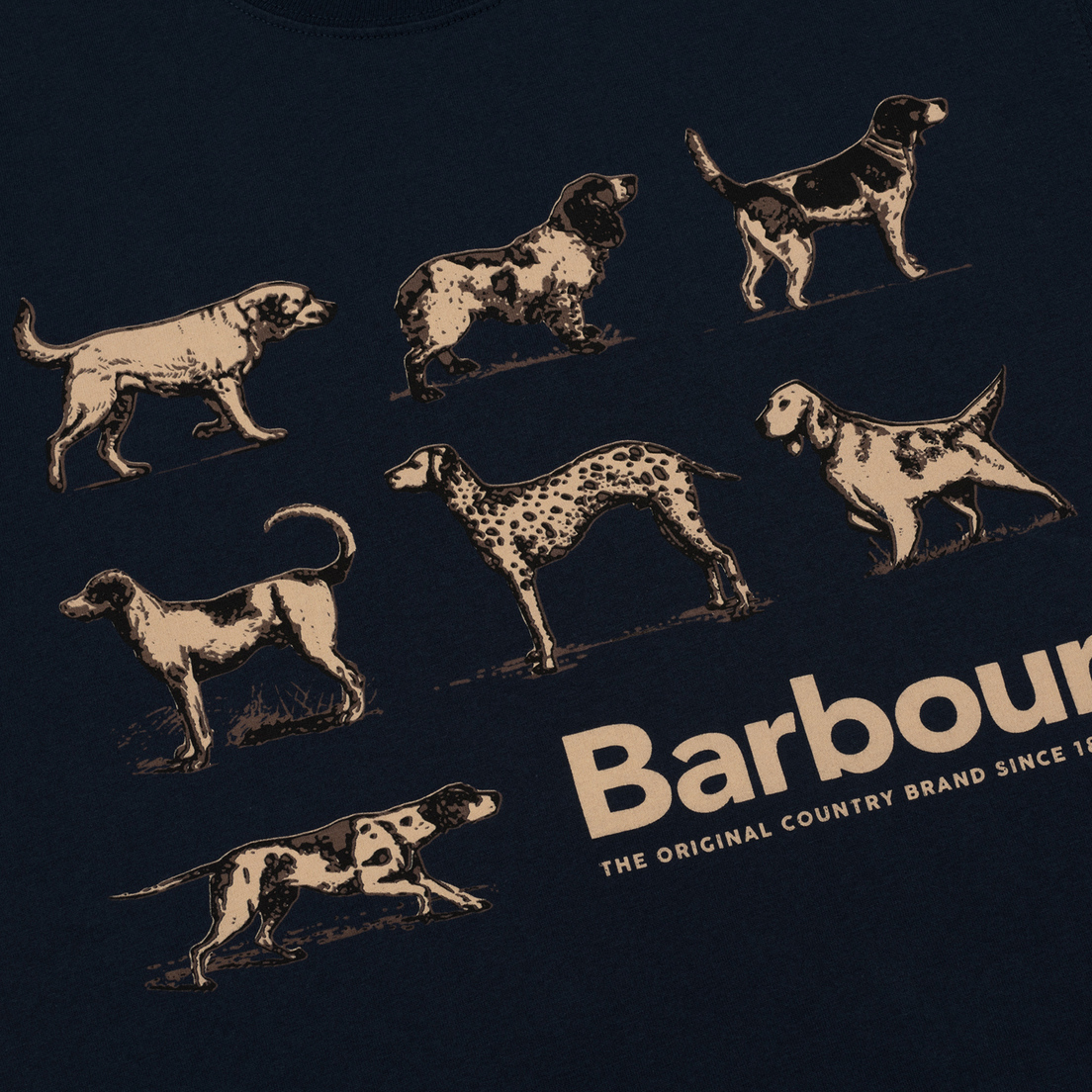 Barbour Мужская футболка Hound