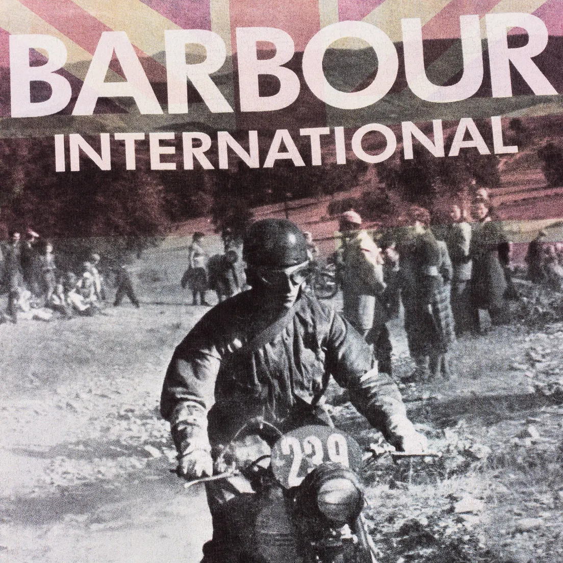 Barbour Мужская футболка International Archive Biker