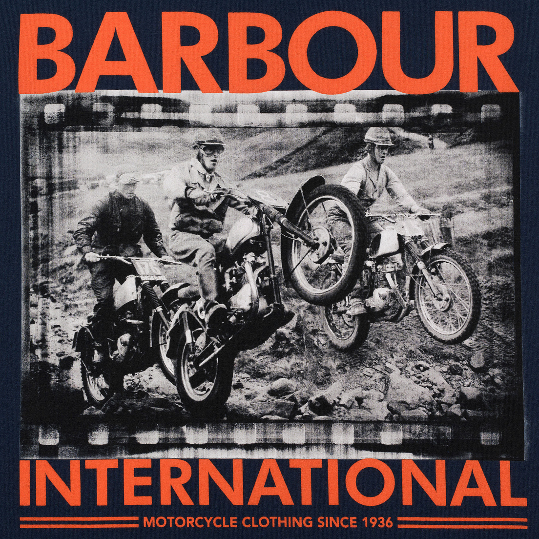 Barbour Мужская футболка International Archive Biker