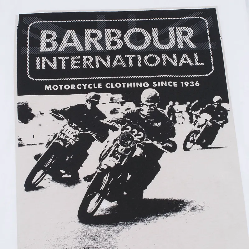 Barbour Мужская футболка International Racing