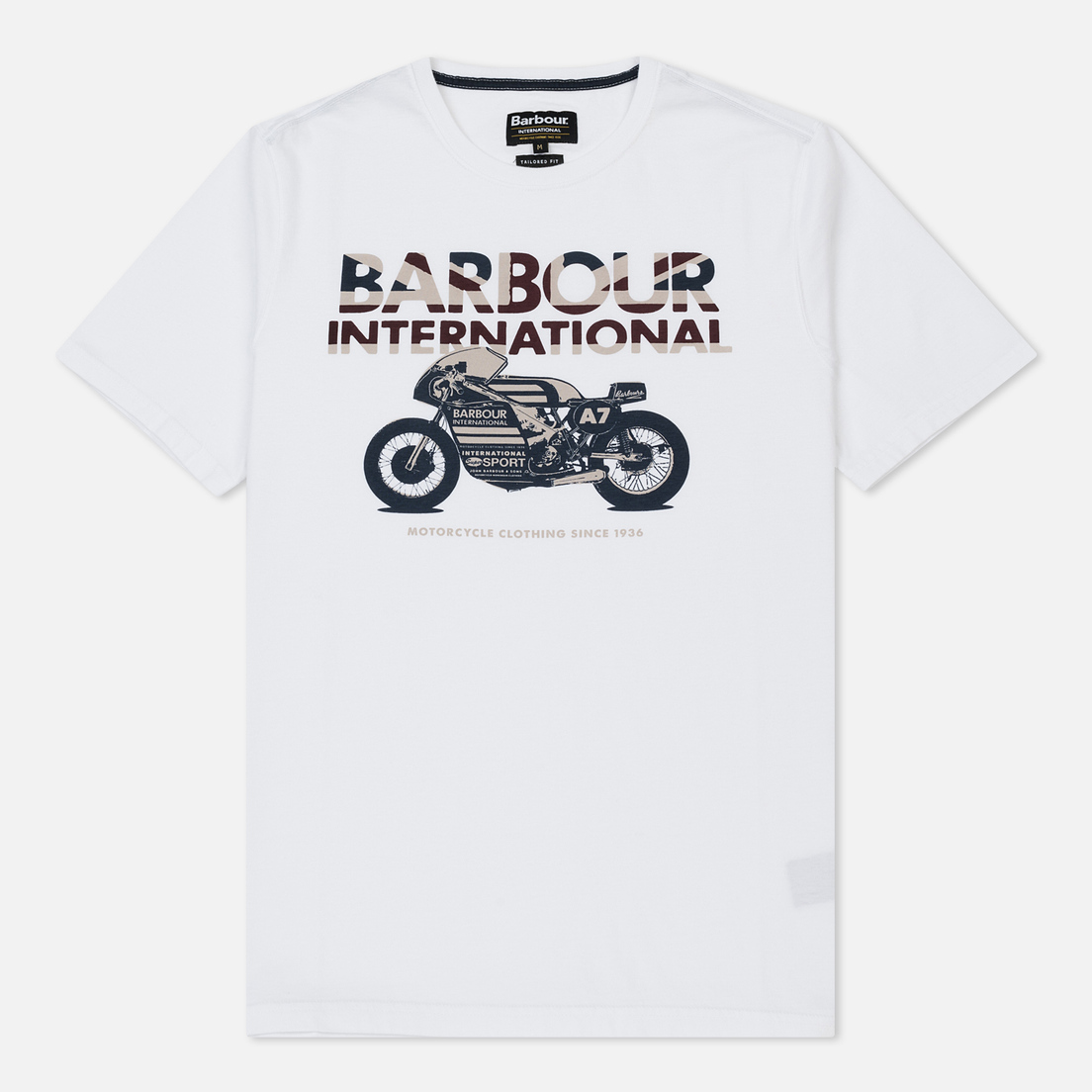 Barbour Мужская футболка International Union Racer