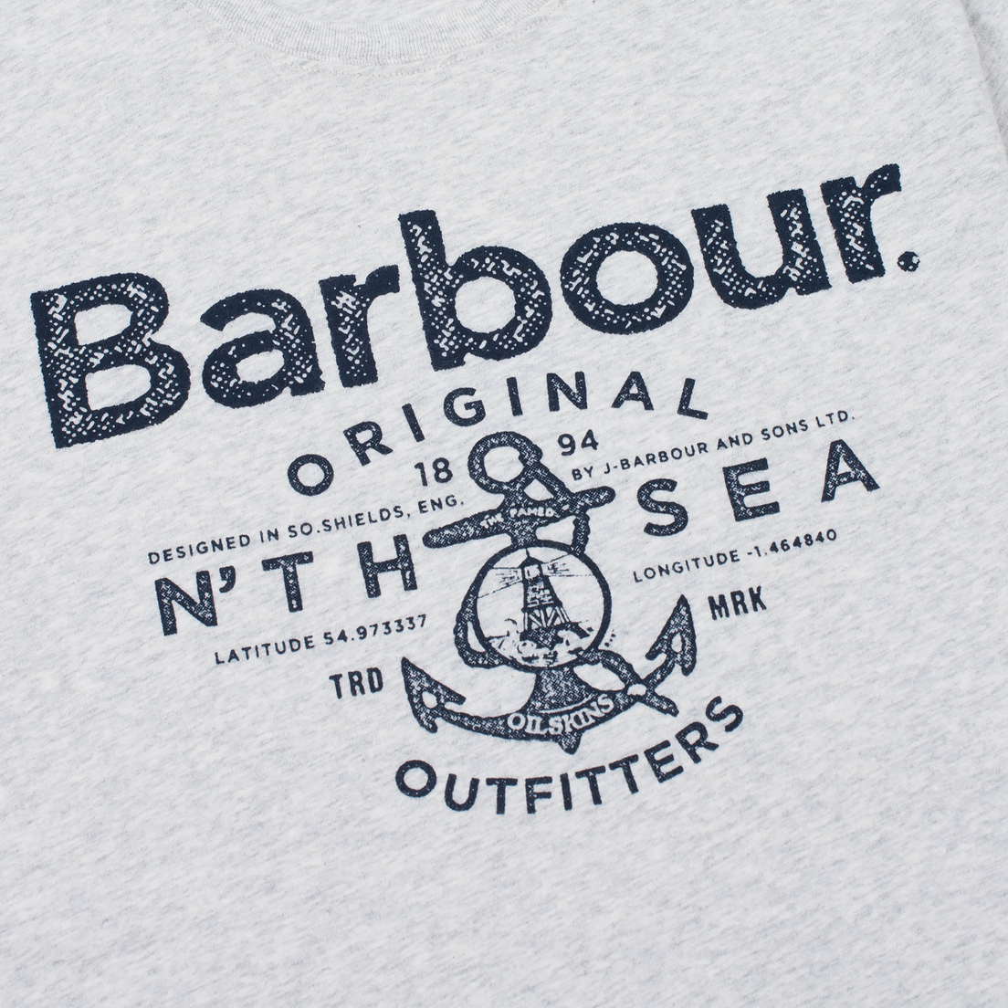 Barbour Мужская футболка North Sea Outfitters