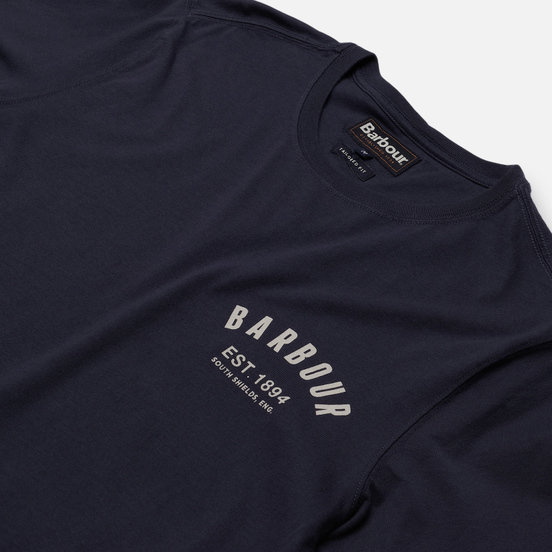 Мужская футболка Barbour Preppy New Navy
