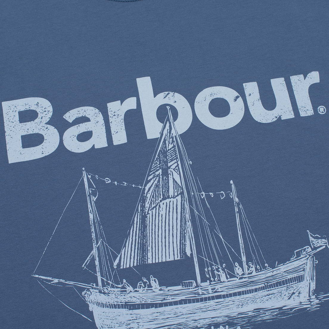 Barbour Мужская футболка Sailboat
