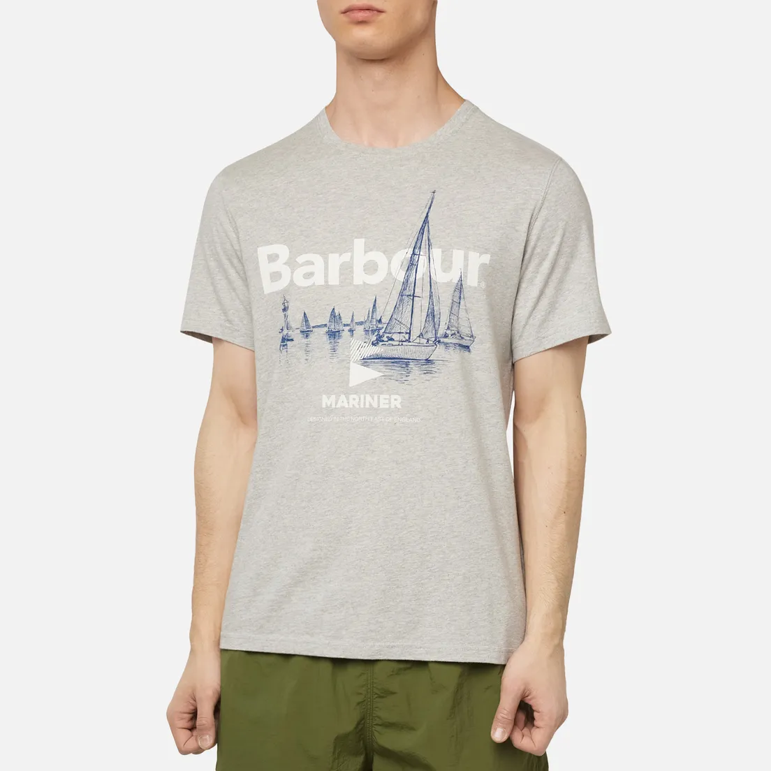 Barbour Мужская футболка Skiff