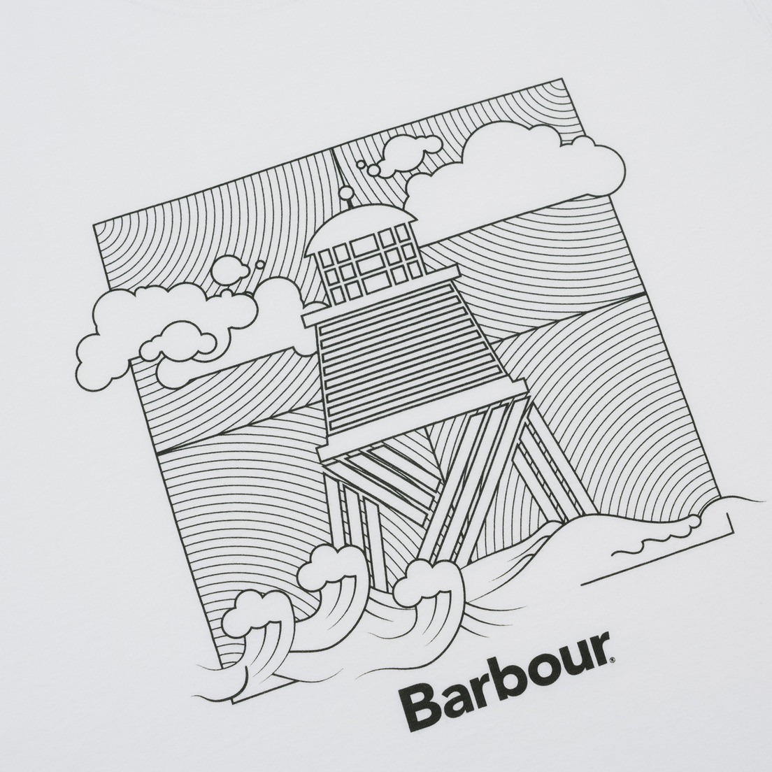 Barbour Мужская футболка Storm