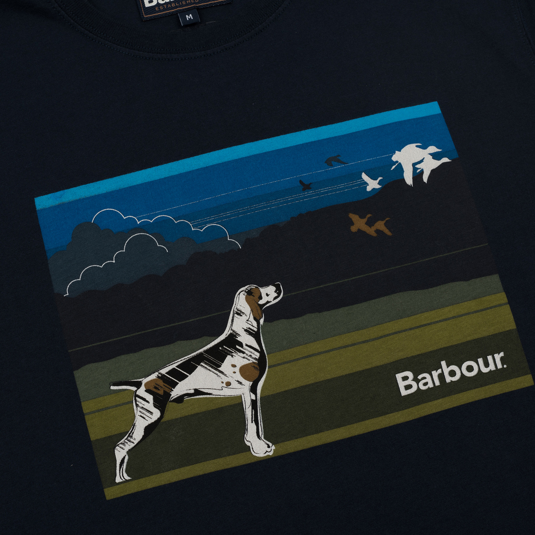 Barbour Мужская футболка Walk