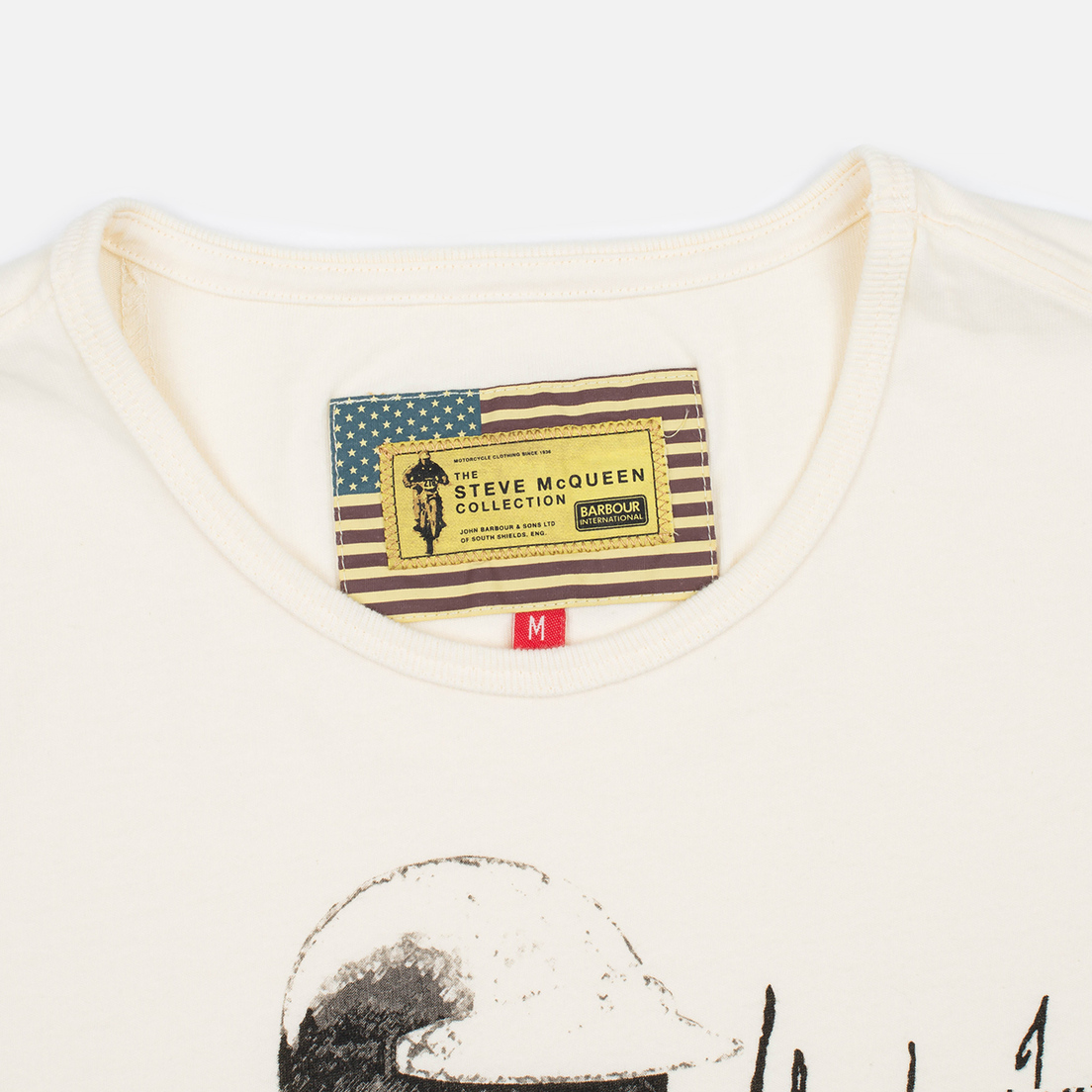 Barbour Мужская футболка x Steve McQueen International Breakout