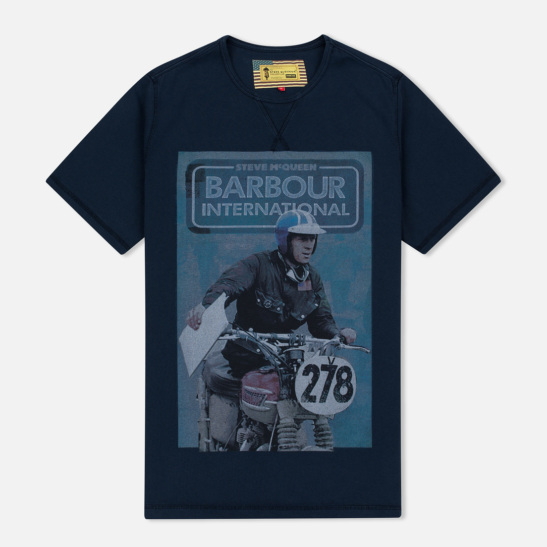 Barbour Мужская футболка x Steve McQueen International Control