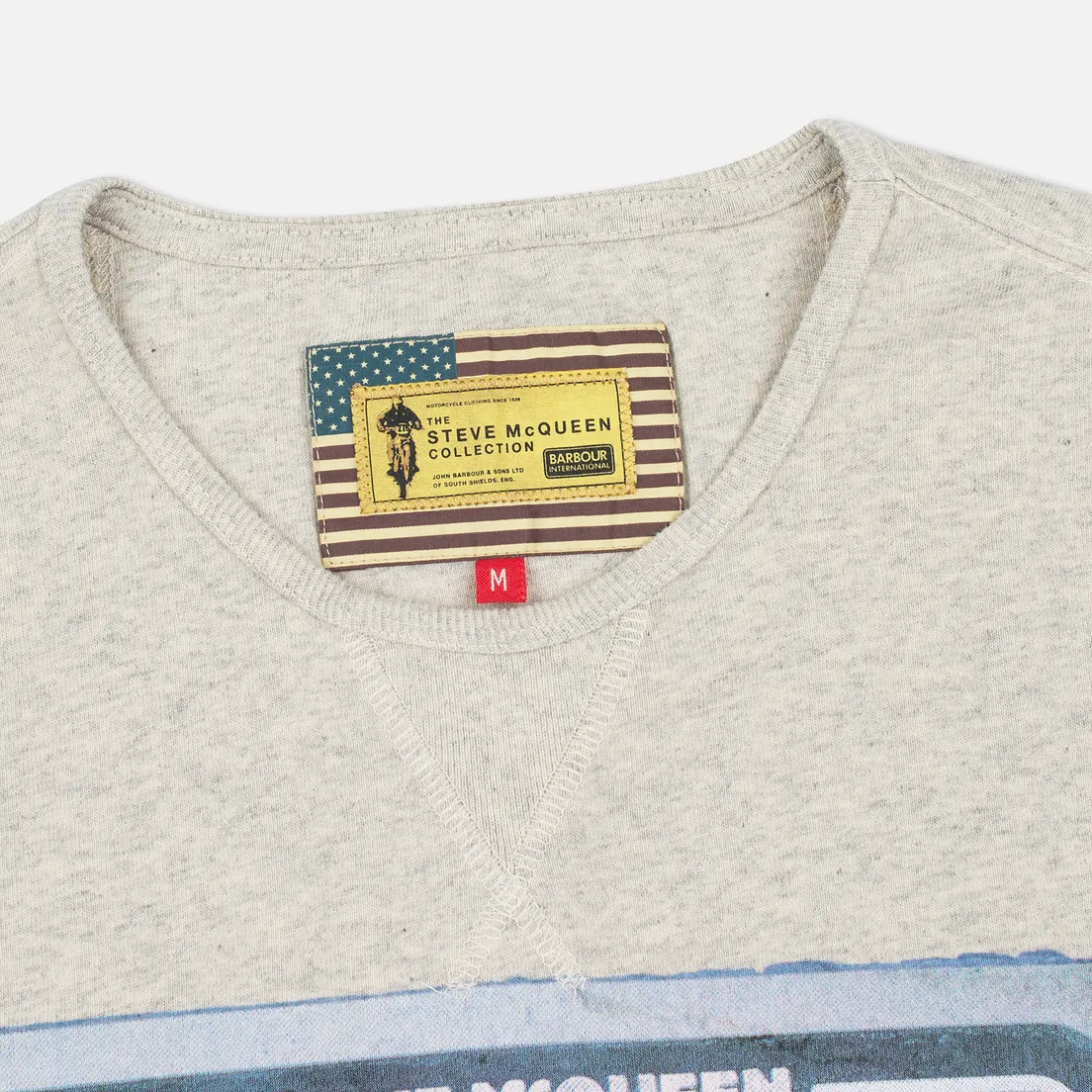 Barbour Мужская футболка x Steve McQueen International Control